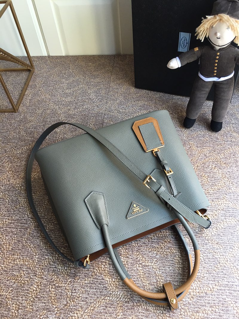 Pra*a top handle bags